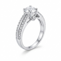 Anillo de Compromiso "Splendor" en Plata .925